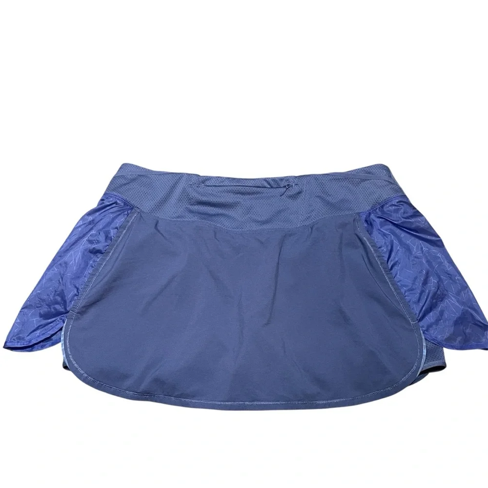The North Face Skort Blue with mesh shorts size large athletic running tennis